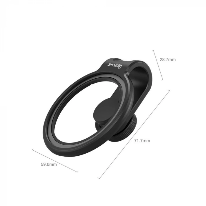 SmallRig 3845C 52mm Manyetik Cep Telefonu Filtre Klipsi