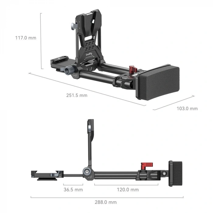SmallRig 4063B Kompakt V-Mount Plaka Sistemi