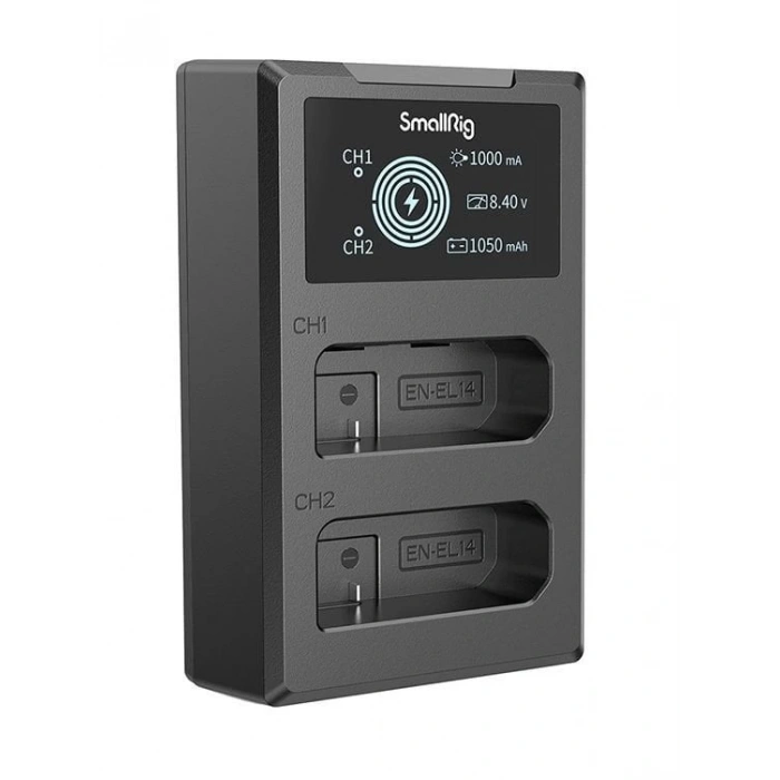 SmallRig 4082 EN-EL14 Çiftli Şarj Cihazı