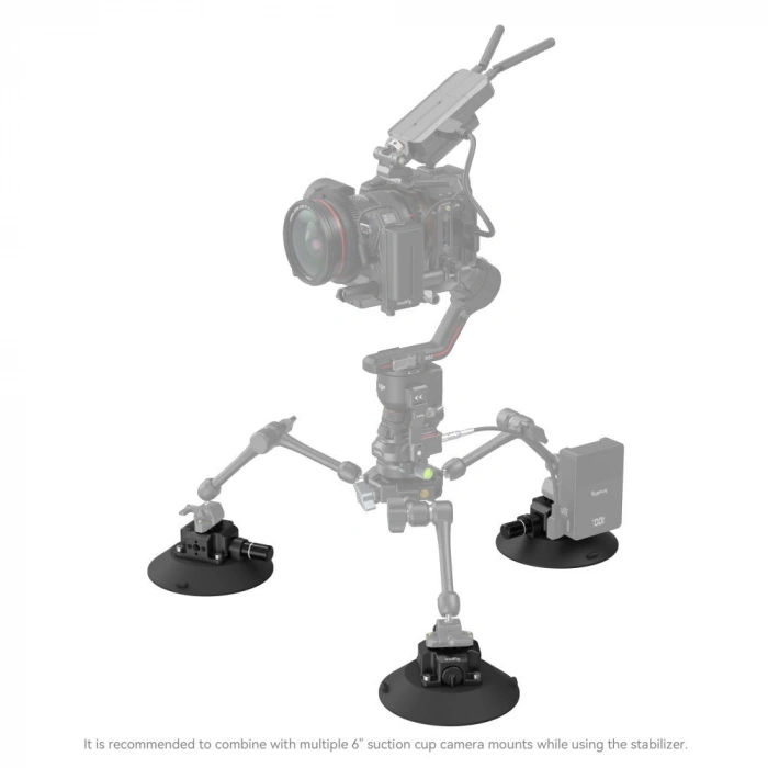 SmallRig 4114 6 Vantuzlu Kamera Yuvası