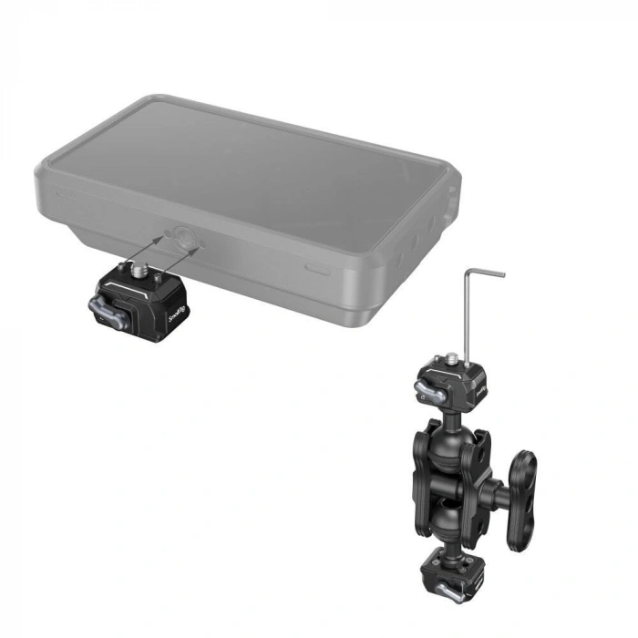 SmallRig 3515C Drop-in HawkLock Mini Magic Arm Hızlı Çıkarma Bilyalı Başlıklı