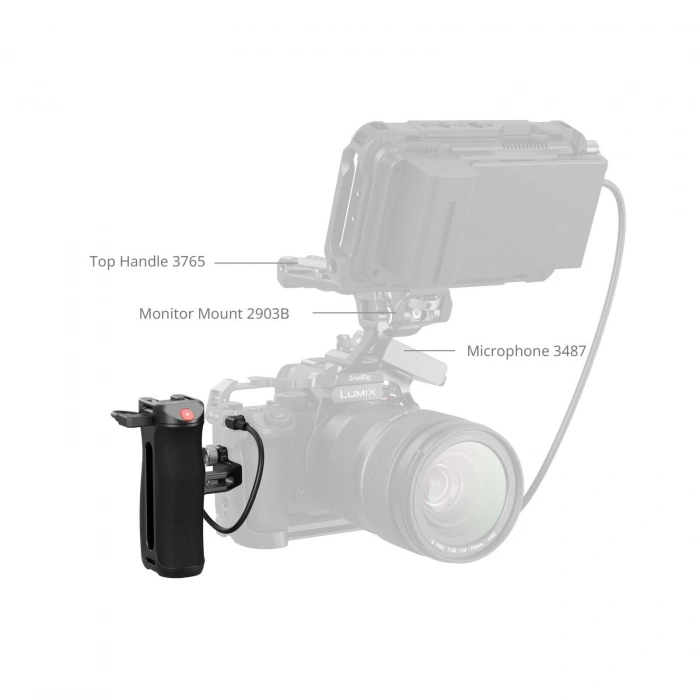SmallRig 4928 Yan Tutamağı ve Geri Tetik Mekanizması (1/4-20 Vida)