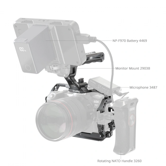 SmallRig 5197 Canon EOS R6 Mark II  için  Kafes Kiti