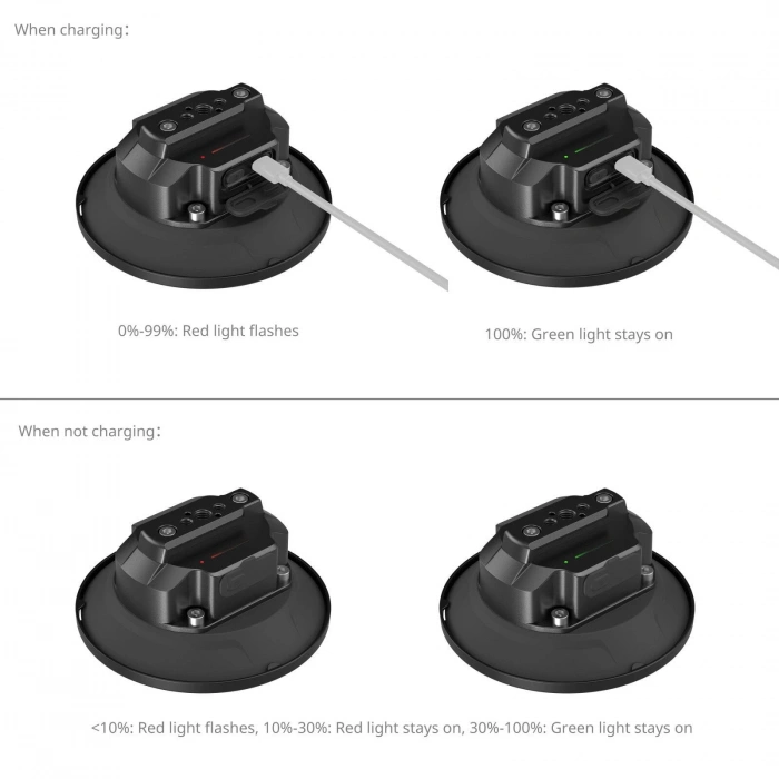 SmallRig 5398 5 Elektrikli Vantuzlu Montaj Aparatı