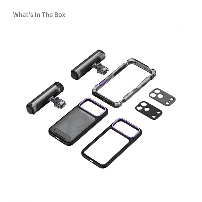 SmallRig 5584 Megatron Edition iPhone 17 Pro Max  için Çift El Tipi Mobil Cihaz Kiti