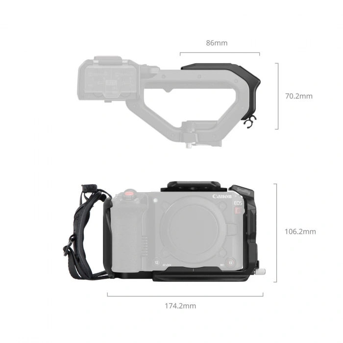 SmallRig 5657 Canon EOS C50 için Kafes Kiti