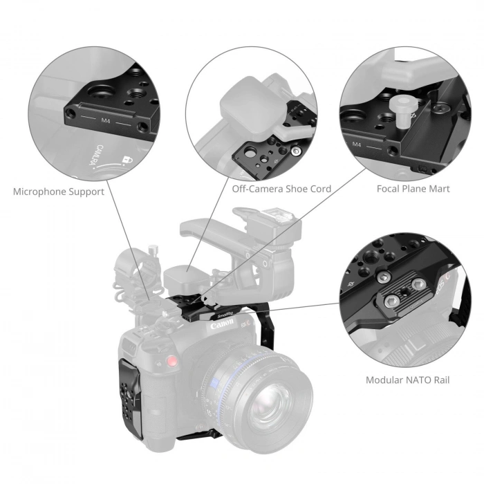 SmallRig 5810 Canon EOS C80  için  Kafes
