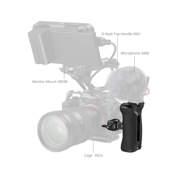 SmallRig 5952 Yan Tutamak NATO Kelepçeli