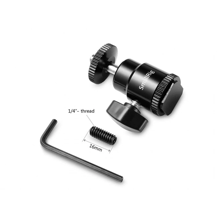 SmallRig 761 Metal Top Kafa 1/4 Dişli Adaptör