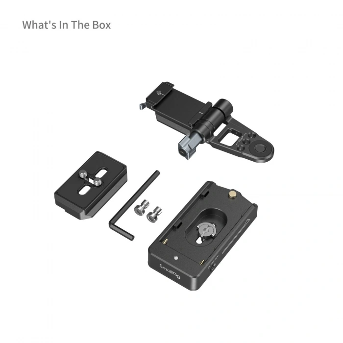 SmallRig 4696 NP-F Pil Adaptörü Montaj Plakası Kiti Aynasız Kameralar için