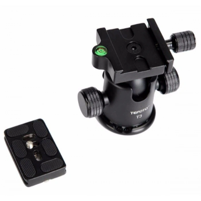 Tefoto T3 Kamera Tripod Top Kafa Ballhead T1101