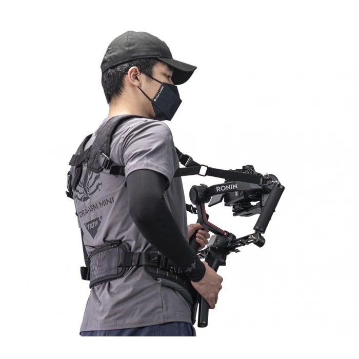 Tilta GSS-T04-DHB2 DJI RS2 / RSC2 / RS3 / RS4  için Hafif Çift Saplı Gimbal Destek Sistemi