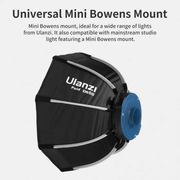 Ulanzi 60cm Mini Bowens Quick Release Octagon Softbox