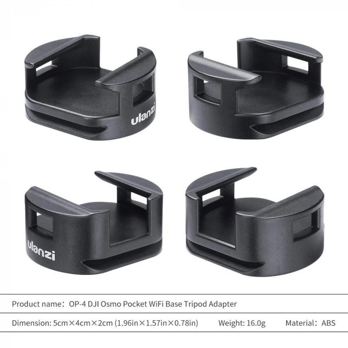 Ulanzi OP-4 DJI Osmo Pocket Wifi İçin Tripod Aparatı