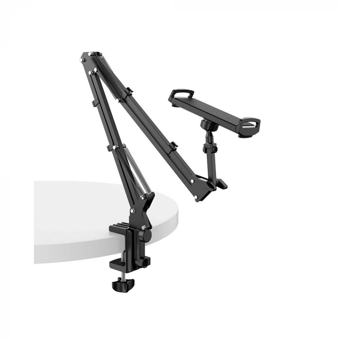 Ulanzi T2 Çift Kollu Mikrofon Telefon ve Tablet Masa Standı