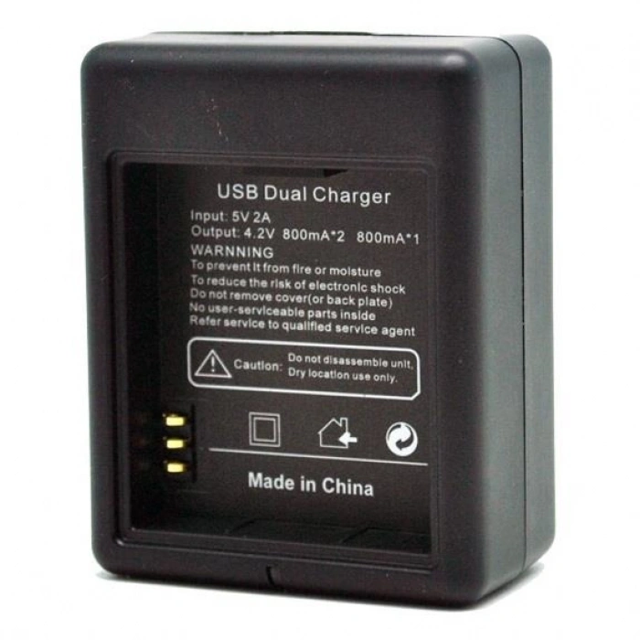 Xiaomi Yi Aksiyon Kamera İkili Şarj Cihazı