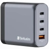 Verbatim 32203 - V GNC-140 GaN Charger 140W 3-USB-C / 1-USB-A  Çıkışa Sahiptir