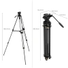 SmallRig 4686 AD-01S  Profesyonel Video Tripod Kiti