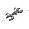 SmallRig 4103B Çift Şekilli Kelepçeli Süper Kelepçe