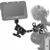 SmallRig 2109B Çift Başlı Bilyalı  ve Uzatmalı  Eklemli (1/4 -20 Vida) Kol