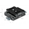 SmallRig 3357 Çift 15mm Çubuk Kelepçeli Evrensel Taban Plakası Baseplate