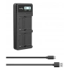 SmallRig 4086 NP-F970 Çiffli Şarj Cihazı