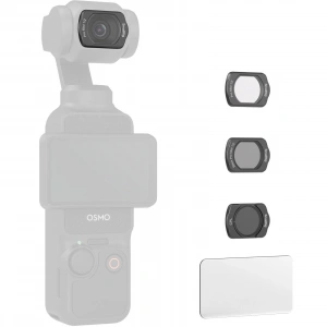 SmallRig 4775 DJI Osmo Pocket 3  için / Beyaz Difüzyon / CPL Filtre / Ekran Koruyucu Filtre Seti