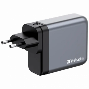 Verbatim 32203 - V GNC-140 GaN Charger 140W 3-USB-C / 1-USB-A  Çıkışa Sahiptir