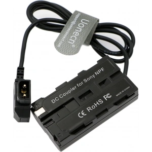 Andoer D-Tap - NP-F550 / F970 DC5521 Sahte Pil Güç Kablosu  Sony Atomos Ninja V Monitör ( 80 cm)