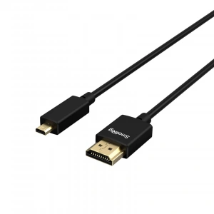 SmallRig 4795 Ultra İnce 4K HDMI Veri Kablosu (Dden Aya) (100 cm)