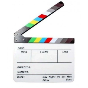 Andoer CBP-FCB Renkli Yönetmen Tahtası (Beyaz) D9501