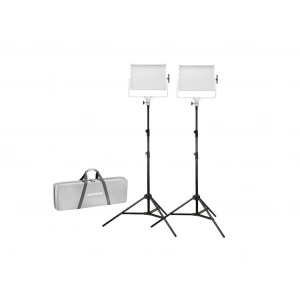 Godox LP600R K2 RGB 2li Panel LED Işık Kiti