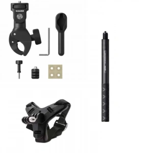 Insta360 X3 Uyumlu Çok Amaçlı Montaj Aksesuar Seti (Full Kit)