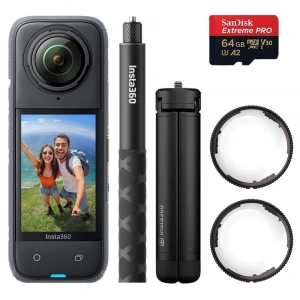 Insta360 X4 Aksiyon Kamerası - Sanal Tur Kiti