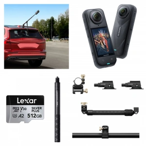 Insta360 X5 Aksiyon Kamerası - Racing Araç Kit