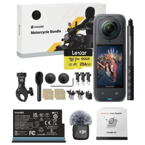 Insta360 X5 Aksiyon Kamerası Süper Moto Kit