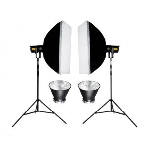 PATONA 4281 COB-200 Watt Bi Color İkili Kit LED Video Işığı