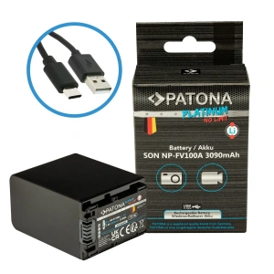Patona FV100 Platinum Batarya Sony Kameralar için