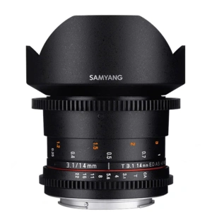 Samyang 14mm T3.1 ED AS IF UMC II Lens (Canon EF)