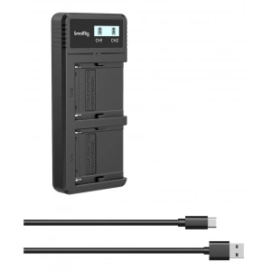 SmallRig 4086 NP-F970 Çiffli Şarj Cihazı