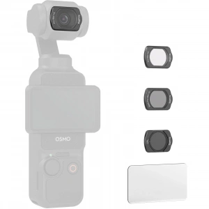 SmallRig 4775 DJI Osmo Pocket 3  için / Beyaz Difüzyon / CPL Filtre / Ekran Koruyucu Filtre Seti