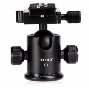 Tefoto T3 Kamera Tripod Top Kafa Ballhead T1101