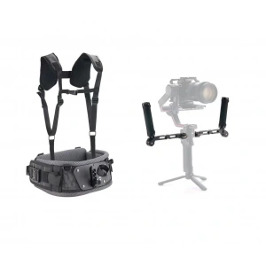 Tilta GSS-T04-DHB2 DJI RS2 / RSC2 / RS3 / RS4  için Hafif Çift Saplı Gimbal Destek Sistemi