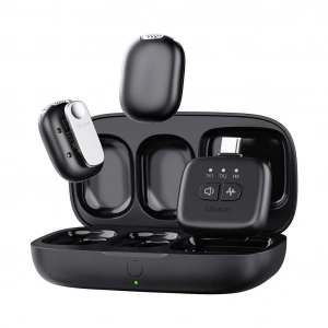 Ulanzi A30 Tiny 2 Kişilik Mikrofon Seti - Siyah