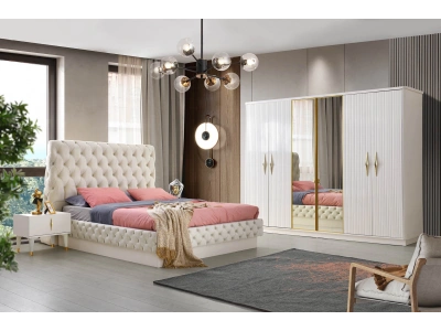 PALMİRA BAZALI YATAK ODASI