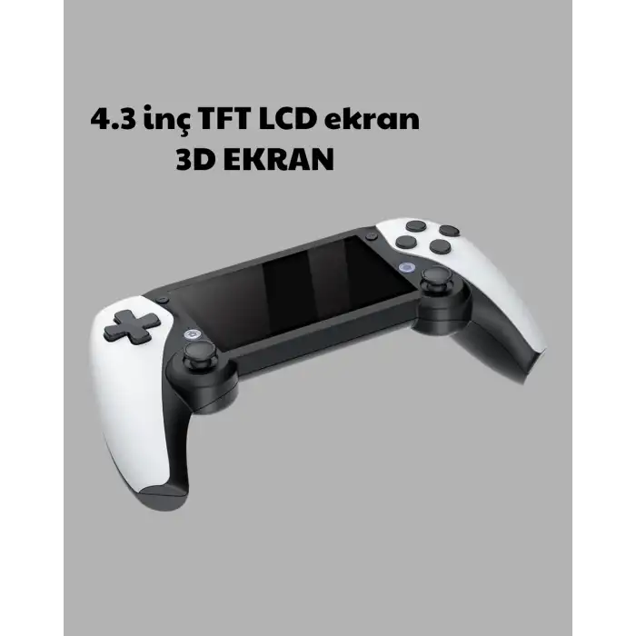 3D Ekranlı Mini Oyun Konsolu + Multimedya
