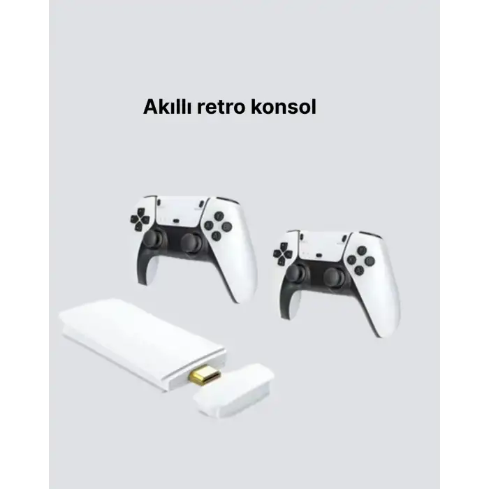 3D ve 4K Görüntü Kaliteli Çok lu Retro Oyun Konsolu