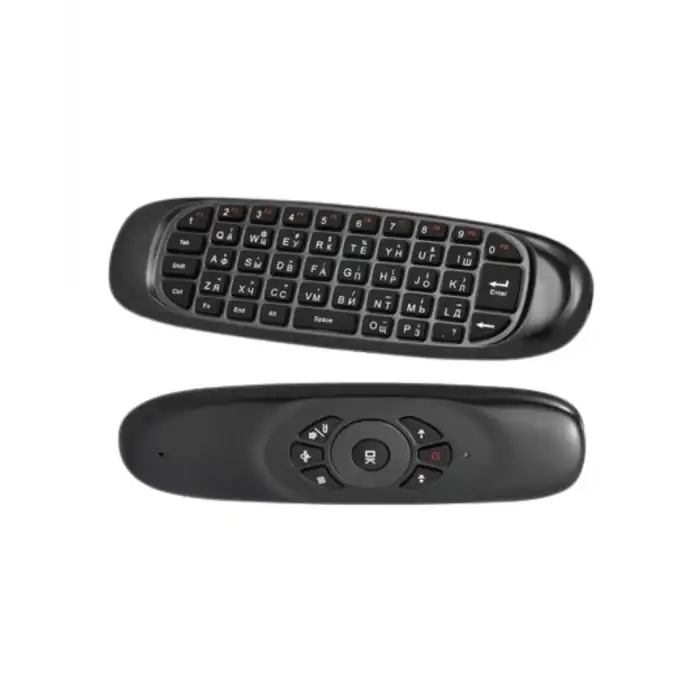 3’ü 1 Arada Kablosuz Hava Mouse Mini Klavye Kumanda