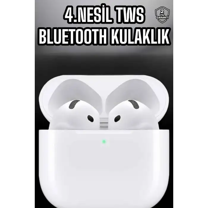 4.Nesil Kaliteli TWS Android ve İOS Uyumlu Mikrofonlu Kulaklık
