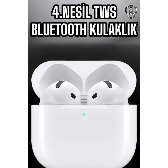 4.Nesil Kaliteli TWS Android ve İOS Uyumlu Mikrofonlu Kulaklık